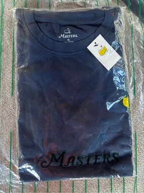 Masters 2026 Short-Sleeve Crewneck T-Shirt in Navy. Size XL. NWT